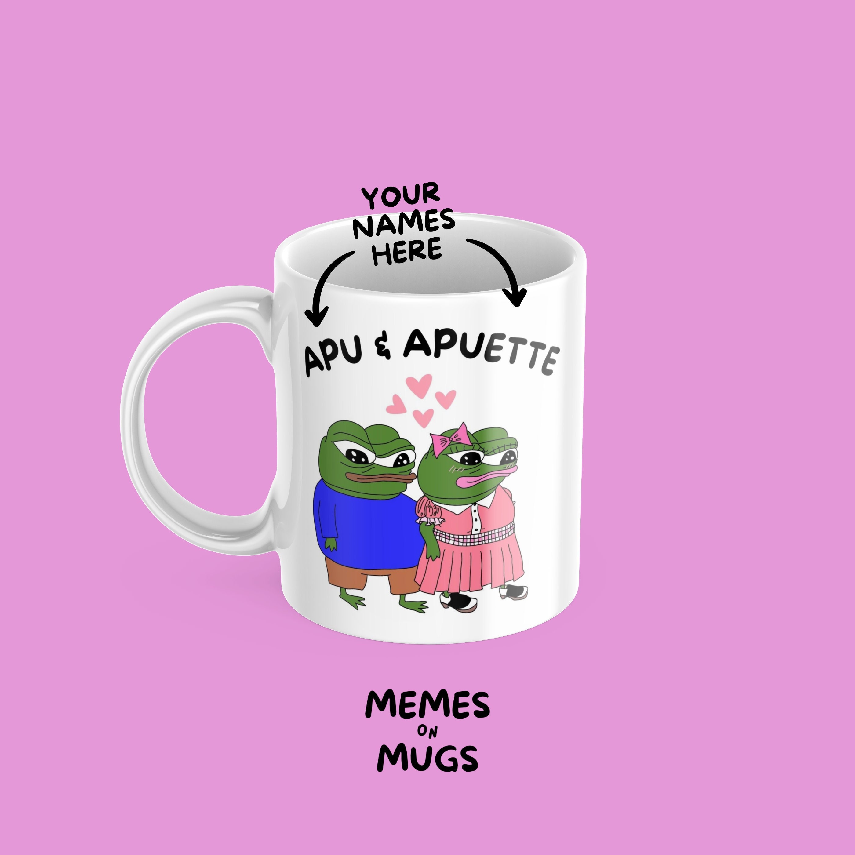 Pepega Mug Twitch BTTV Emote Mug Pepe the Frog Mug Feels