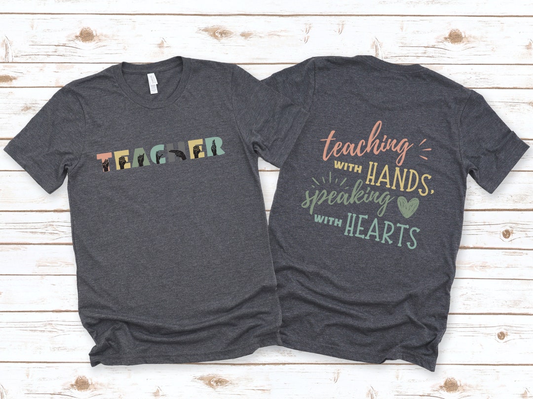 DHH Teacher Shirt DHH Teacher Gift Deaf and Hard of Hearing Teacher DHH Teacher Shirt DHH Teacher Gift Deaf and Hard of Hearing Teacher