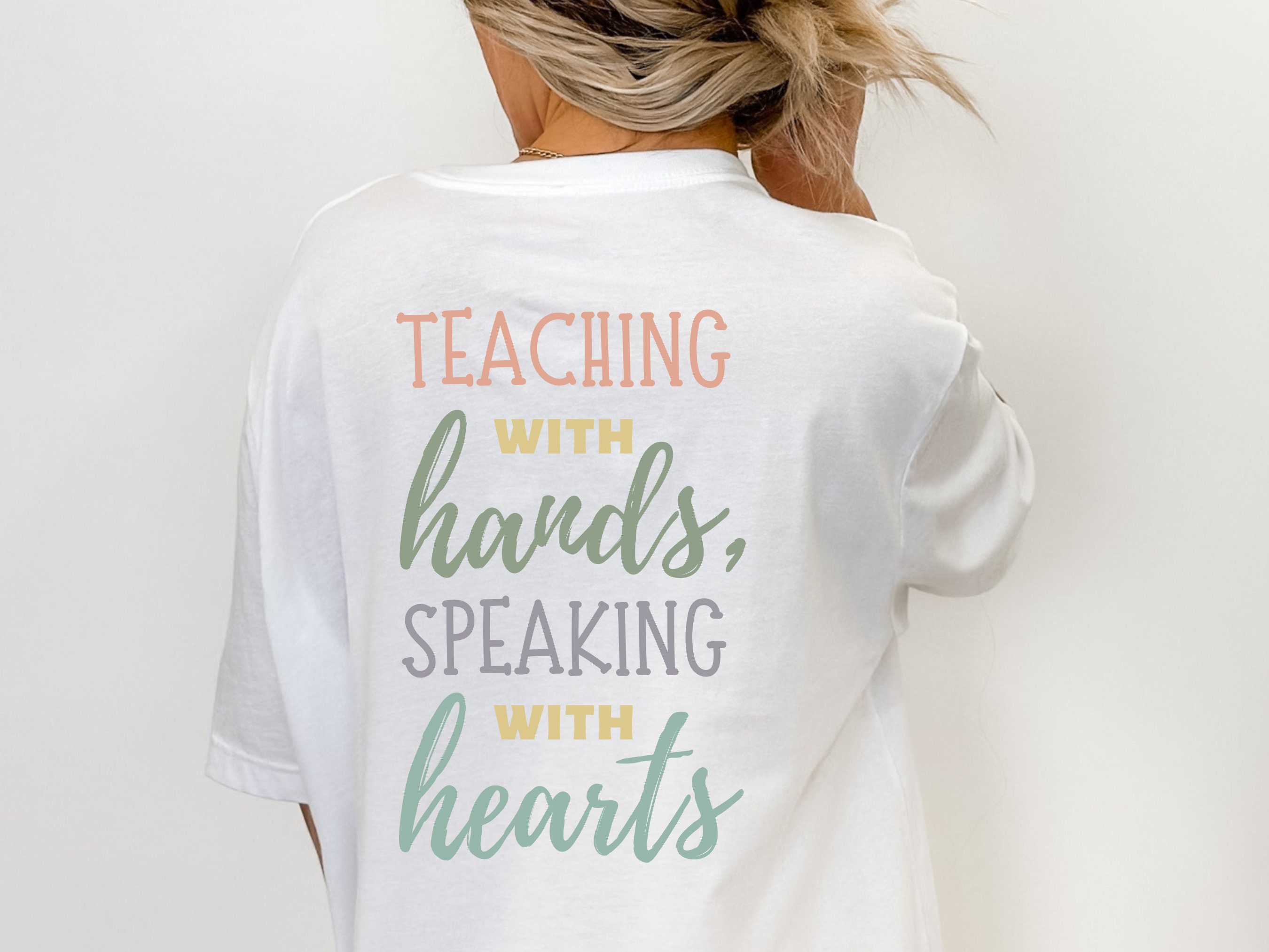 DHH Teacher Shirt DHH Teacher Gift Deaf and Hard of Hearing Teacher DHH Teacher Shirt DHH Teacher Gift Deaf and Hard of Hearing Teacher