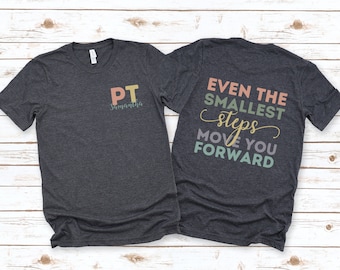 Custom Physical Therapy Shirt, Personalized Physical Therapist T-Shirt, Custom Gift for PT, Physical Therapist Shirt with Name, PT Assistant