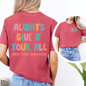 Registered Nurse Shirt, Funny RN Tshirt, Graduation Gift for Nurse, Registered Nurse Appreciation Week T-shirt, Nurse Tee, Future RN Gift