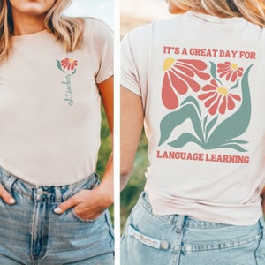 ESL Teacher Shirt, English Language Learner T-Shirt, ESL Teacher Appreciation, Back to School, New ESL Teacher Tee, Multilingual Teacher