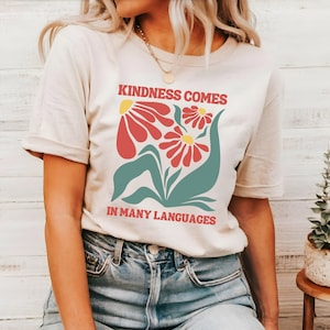 ESL Teacher Shirt, English Language Learner T-Shirt, ESL Teacher Appreciation, Back to School, New ESL Teacher Tee, Multilingual Teacher