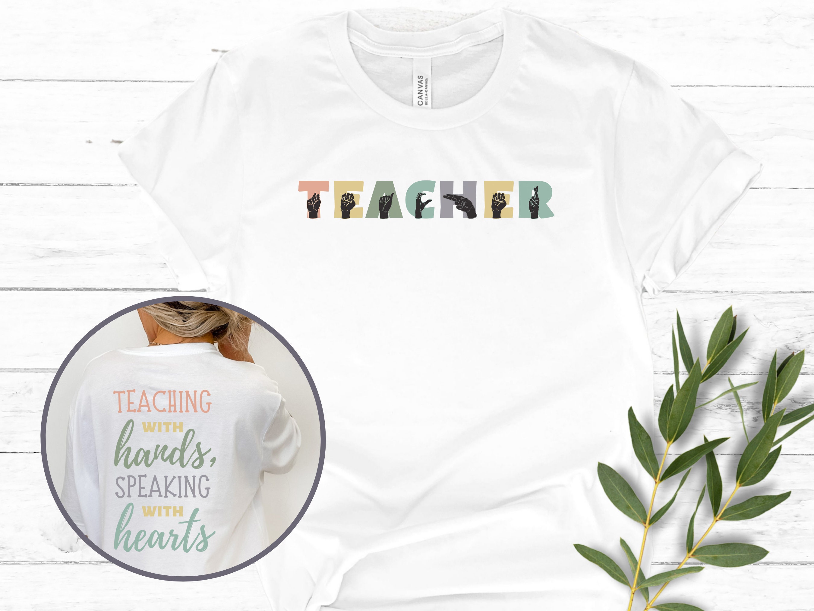 DHH Teacher Shirt DHH Teacher Gift Deaf and Hard of Hearing Teacher DHH Teacher Shirt DHH Teacher Gift Deaf and Hard of Hearing Teacher