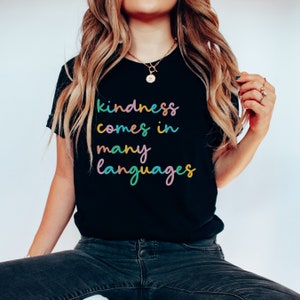 ESL Teacher Shirt, English Language Learner T-Shirt, ESL Teacher Appreciation, Back to School, New ESL Teacher Tee, Multilingual Teacher