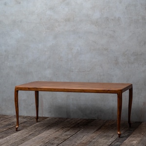 Vintage Design Dining Table, Traditional Designed Legs, Kitchen Dining Table, Reclaimed Teak Wood, Farmhouse Dining Table, Dining Room Table