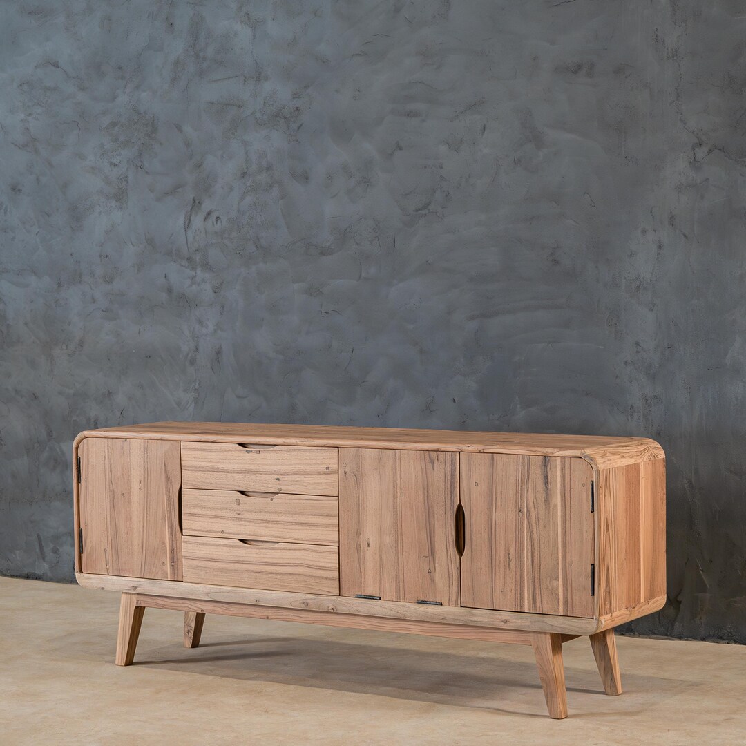 reclaimed-teak-wood-tv-stand-rustic-media-console-with-storage-etsy-uk