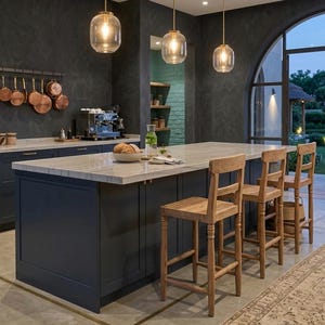 Handmade Reclaimed Teak Wood Stool, Rustic Farmhouse Counter & Kitchen Bar Chair