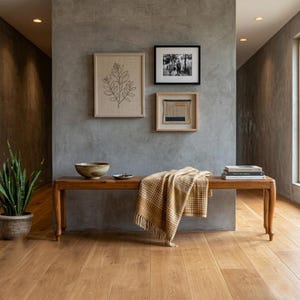 Reclaimed Teak Wood Bench | Rustic Furniture for Hallways and Entryways