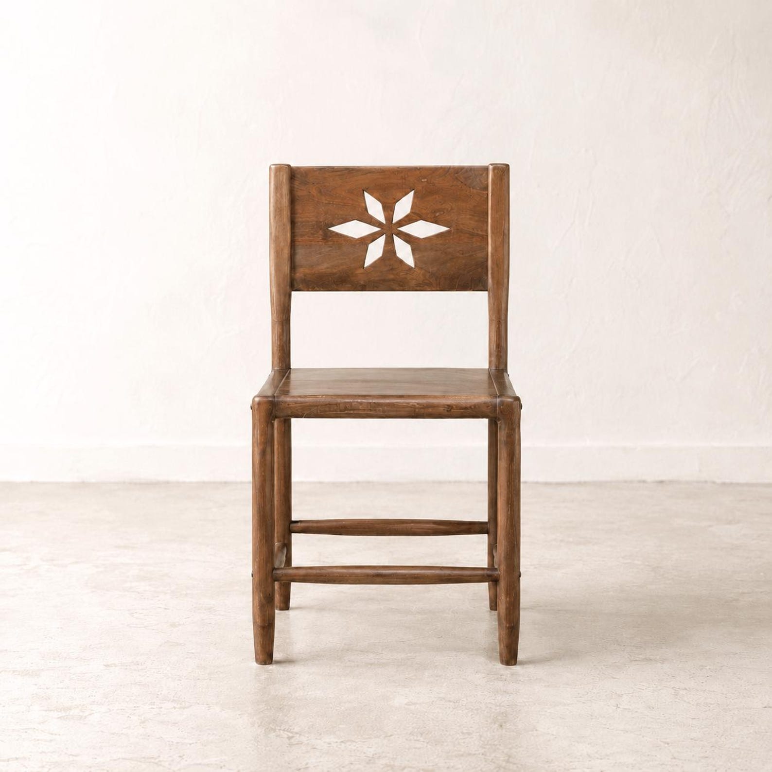 Handcrafted wood dining chair, new collection