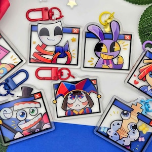 TADC Mini Keychains | The Amazing Digital Circus