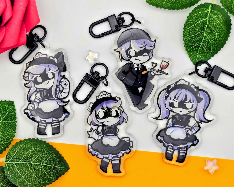 Murder Drones Keychains | Manor Outfits image 1