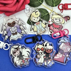 Hazbin Hotel Chibi Mini Keychains image 5