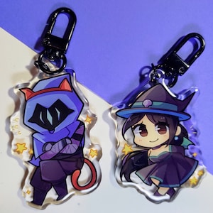Valorant Halloween Keychains | Sage, Omen