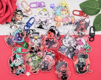 Helluva Boss Mini Keychains