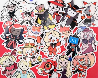 Hazbin Hotel Vinyl Stickers