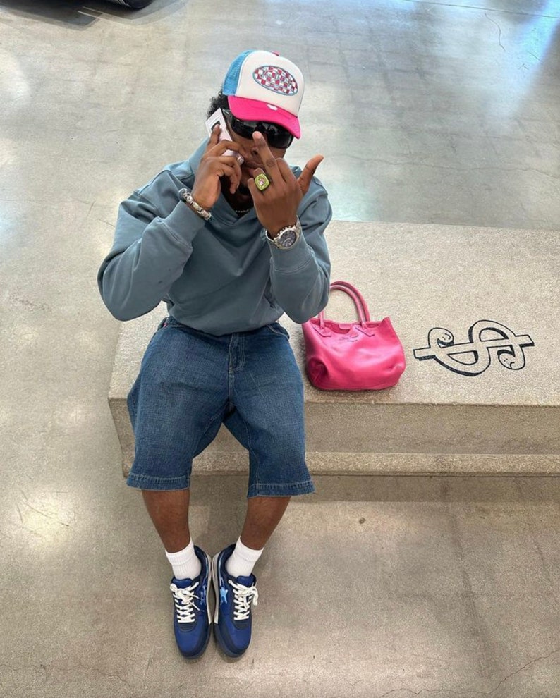 JORTS Y2K UK STREETWEAR TikTok Baggy Londres Etsy France