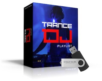 Trance DJ Playlist | 1300+ Full-Length Tracks | MP3 Format (320kbps) | Ideal for DJs | USB