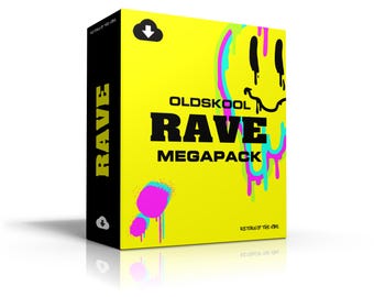 Rave & Oldskool Hardcore Megapack [MP3 Format 320kbps] 200 DJ Friendly Unmixed Tracks | Digital Download