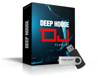 Deep House DJ Playlist [MP3 Format 320kbps] 2000+ Full-Length Tracks | Ideal for DJs | USB