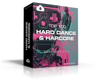 Hard Dance & Hardcore Top 100 November 2023 [MP3 Format 320kbps] 100 Full-Length Tracks | Ideal for DJs | Digital Download