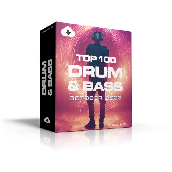 Drum & Bass Top 100 October 2023 [MP3 Format 320kbps] 100 Full-Length Tracks | Ideal for DJs | Digital Download