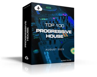 Top 100 Progressive House Tracks From August 2025 [Lossless FLAC 16bit] Dj Friendly | Digital Download
