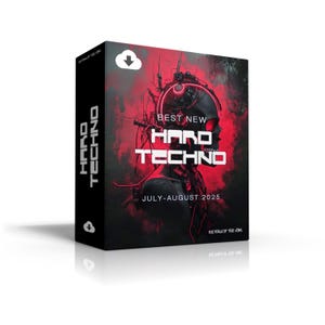 2025年7月～8月ベスト・ニュー・ハードテクノ [MP3フォーマット 320kbps] 168曲のフルレングストラック | DJに最適 | デジタルダウンロード