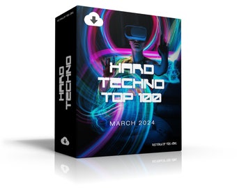 Top 100 techno hard de mars 2024 [Format MP3 320 kbit/s] 100 titres complets | Idéal pour les DJ | Téléchargement numérique