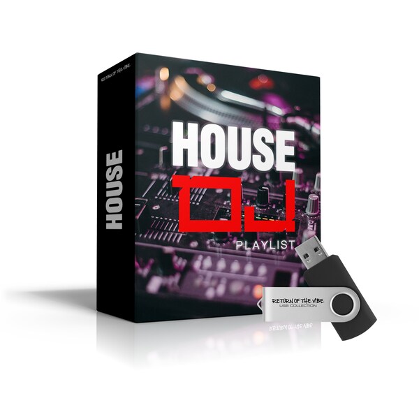 House Music DJ Playlist [MP3 Format 320kbps] 1700+ Full-Length Tracks | Ideal for DJs | USB