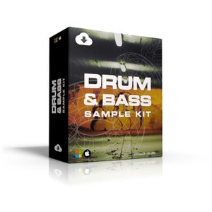 Drum & Bass Sample Kit | 1600+ Sounds in WAV format (Reason, Logic, MPC)  | Digital Download