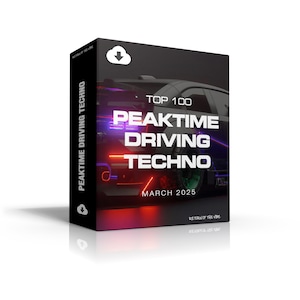 Peaktime Driving Techno Top 100-nummers vanaf maart 2025 [MP3-indeling 320 kbps] Dj-vriendelijk | Digitale download