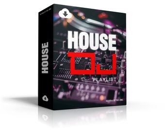 House Music DJ Playlist [MP3 Format 320kbps] 1700+ Full-Length Tracks | Ideal for DJs | Digital Download