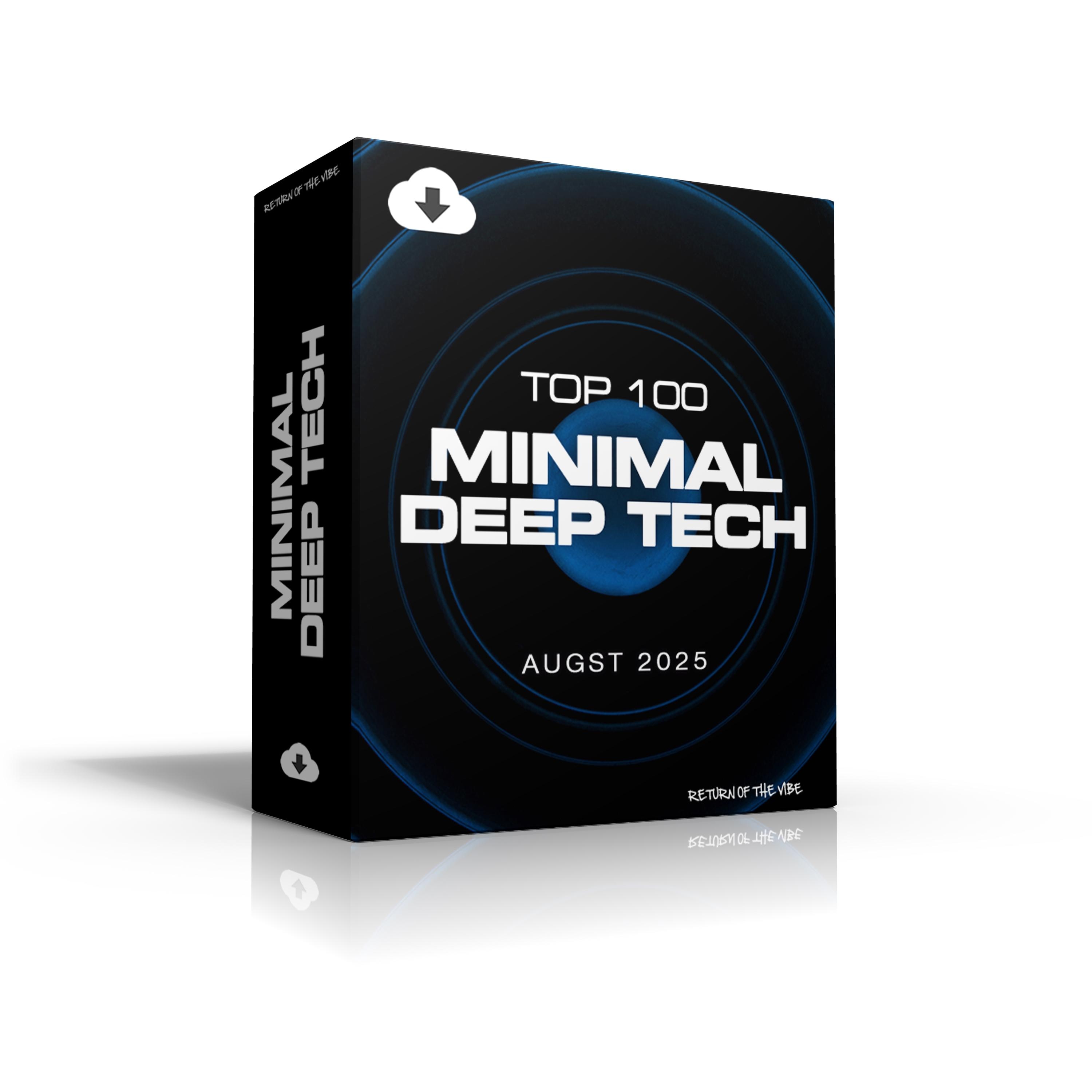 Top 100 Minimal Deep Tech Tracks From August 2025 [lossless FLAC