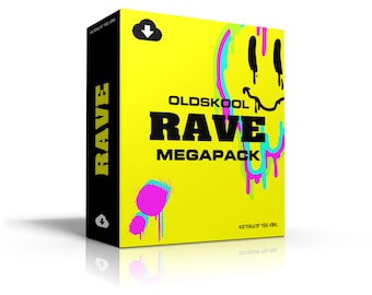 Oldskool Rave, Reino Unido Hardcore & Breakbeat Megapack [Formato MP3 320 kbps] Pistas sin mezclar para DJ/Descarga digital