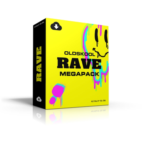 Oldskool Rave, UK Hardcore & Breakbeat Megapack [MP3 Format 320kbps] DJ Friendly Unmixed Tracks | Digital Download