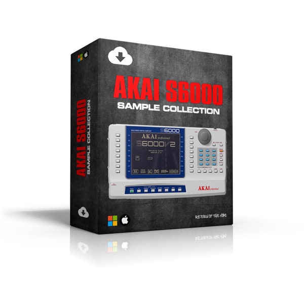 AKAI S6000 Complete Sample Collection [WAV Format] Digital Download