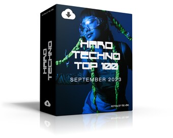 Hard Techno Top 100 Septiembre 2023 [Formato MP3 320kbps] 100 temas completos / Ideal para DJs / Descarga digital