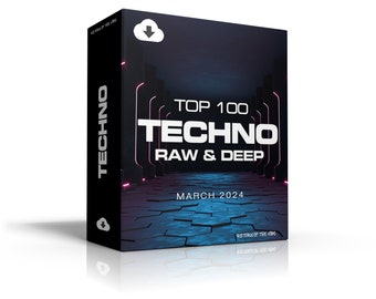 Top 100 Raw & Deep Techno Tracks aus März 2024 [MP3 Format 320kbps] Dj Freundlich | Digitaler Download