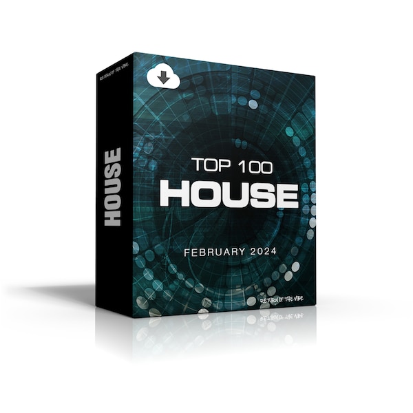 House Music Top 100 February 2024 [MP3 Format 320kbps] 100 Full-Length Tracks | Ideal for DJs | Digital Download