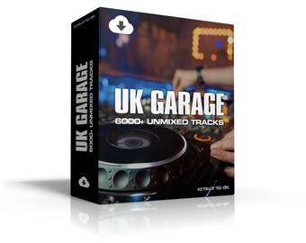 UK Garage & 2 Step Tracks | MP3 format | 6000+ Classic Tunes Ideal for DJ's | Digital Download