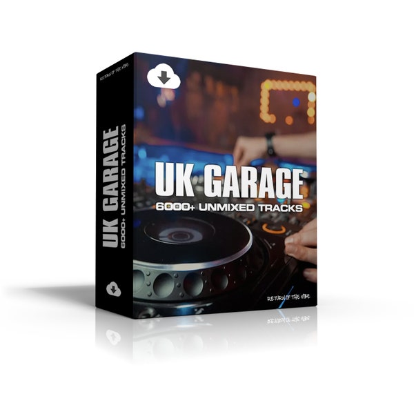 UK Garage & 2 Step Tracks | MP3 format | 6000+ Classic Tunes Ideal for DJ's | Digital Download