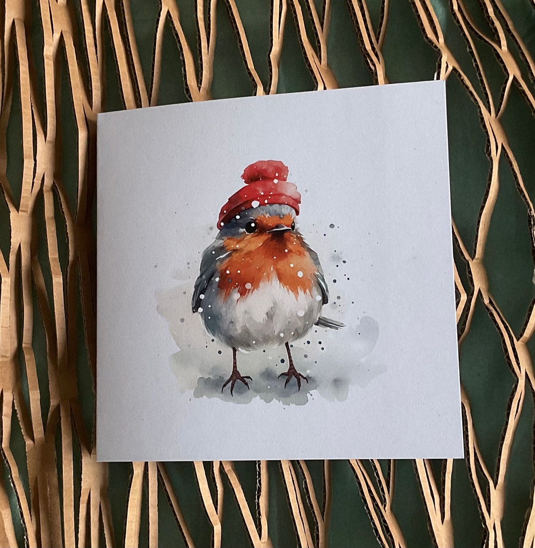 Luxury Robin Greeting Cards - Etsy