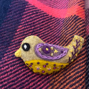 Broche oiseau image 6