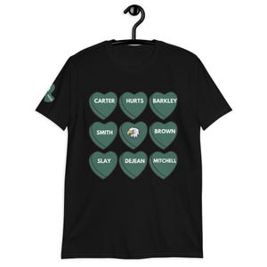 Philadelphia Eagles Super Bowl Champs Valentine&#39;s Day Short-Sleeve Unisex T-Shirt