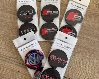 Dessous de verre pour porte gobelet de voiture, car coaster, tuning