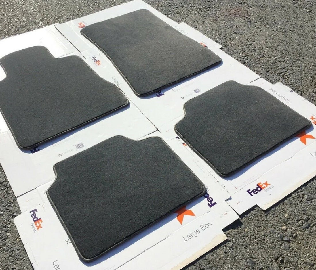 Fit Mercedes Benz W210 Floor Mats Mat Carpet Gray 4 Pcs E320 E300 E430