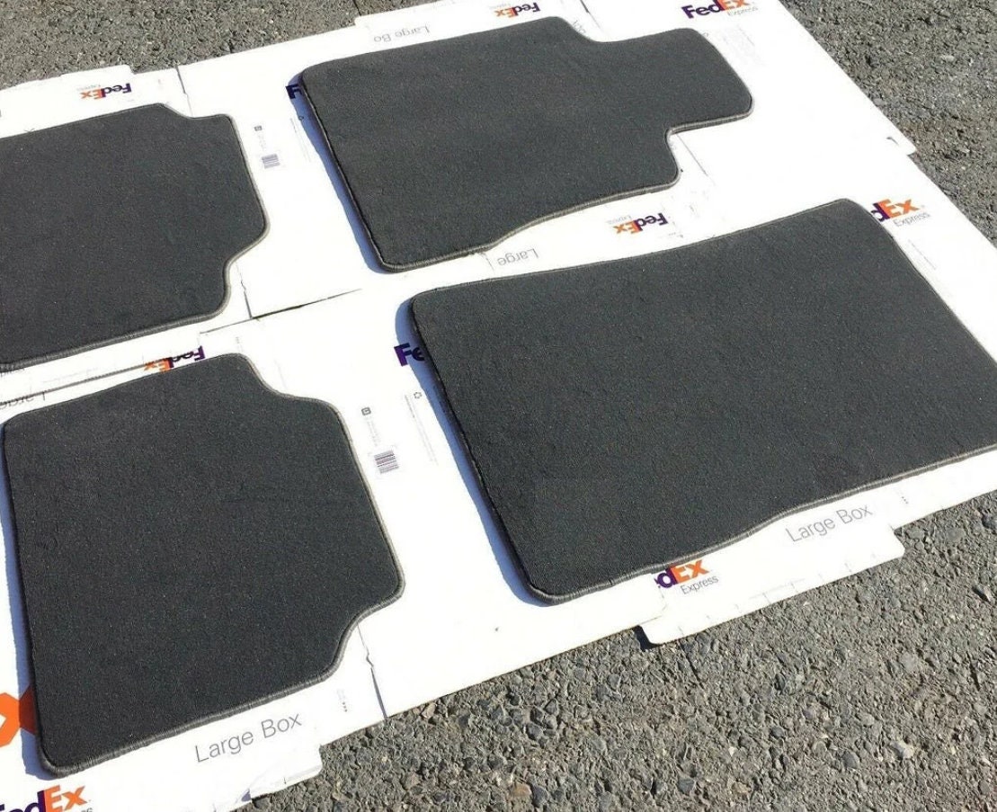 Fit Mercedes Benz W210 Floor Mats Mat Carpet Gray 4 Pcs E320 E300 E430