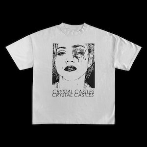 Crystal Castles Shirt - Crystal Castles Tshirt - Alice Glass - Alice Practice Album Cover - Crystal Castles Merch