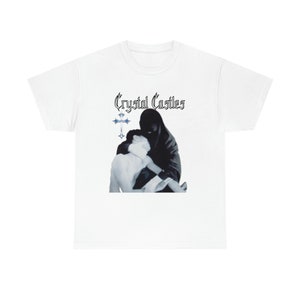 Crystal Castles, camiseta de Crystal Castles, sudadera con capucha de Crystal Castles, camisa gótica Póster de Crystal Catles Alice Glass Shirt imagen 6
